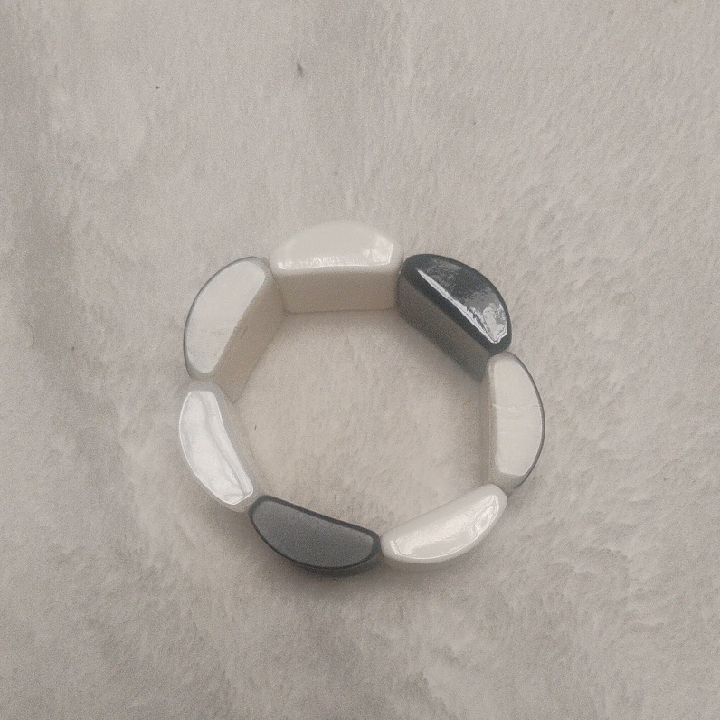 Fashion Jewelry Monochrome Geometric Bracelet